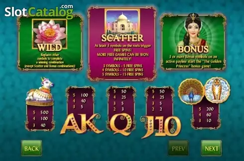 Οθόνη6. Golden India Slots Κουλοχέρης