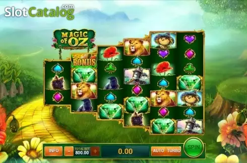 Οθόνη2. Magic of Oz (GamesOS) Κουλοχέρης