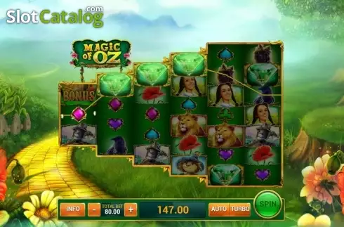 Οθόνη3. Magic of Oz (GamesOS) Κουλοχέρης