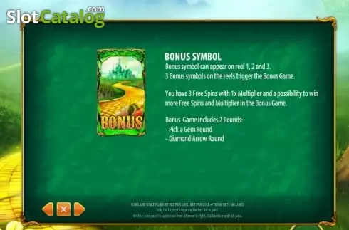 Οθόνη6. Magic of Oz (GamesOS) Κουλοχέρης