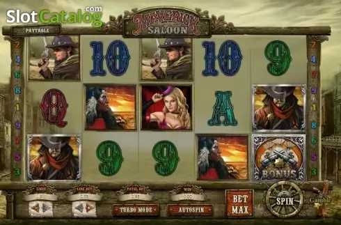 Οθόνη2. Maverick Saloon Κουλοχέρης