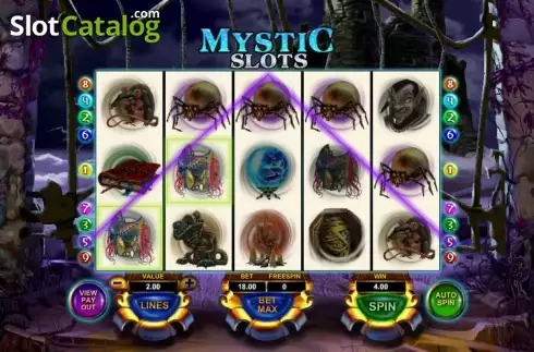 Οθόνη3. Mystic Slots Κουλοχέρης