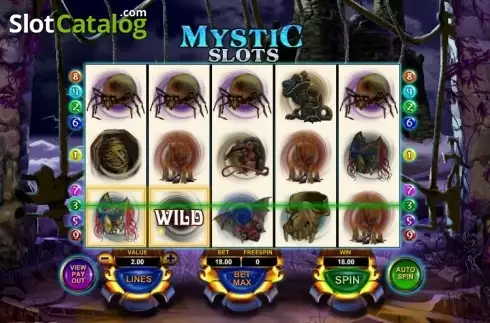 Οθόνη4. Mystic Slots Κουλοχέρης