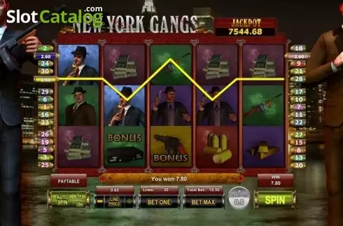 Οθόνη3. New York Gangs (GamesOS) Κουλοχέρης