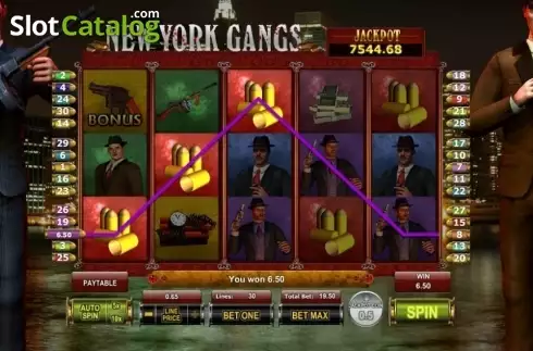 Οθόνη5. New York Gangs (GamesOS) Κουλοχέρης
