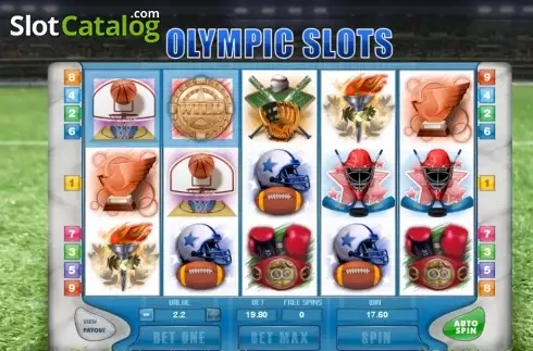 Οθόνη3. Olympic Slots Κουλοχέρης