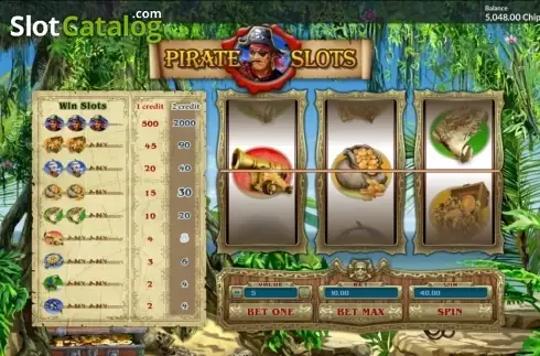 Οθόνη2. Pirate Slots Κουλοχέρης