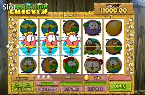 Οθόνη3. Run Chicken Run Κουλοχέρης