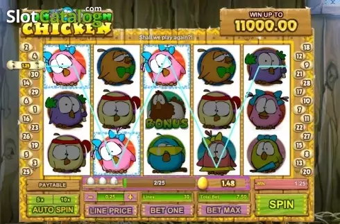 Οθόνη4. Run Chicken Run Κουλοχέρης