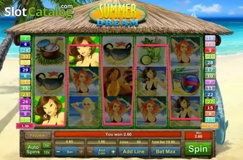 Οθόνη4. Summer Dream Κουλοχέρης