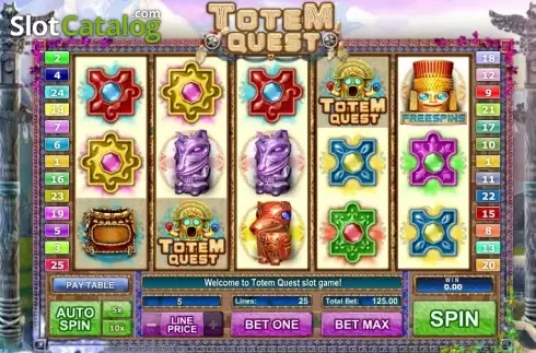 Οθόνη2. Totem Quest Κουλοχέρης