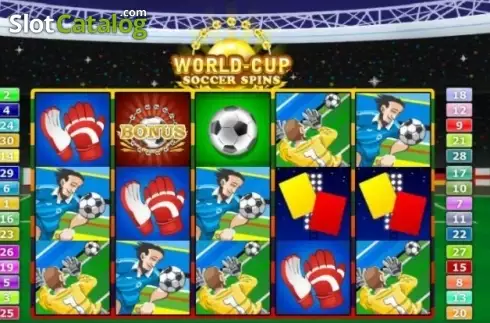 Οθόνη2. World-Cup Soccer Spins Κουλοχέρης
