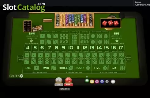 Οθόνη2. Sic Bo (GamesOS) Κουλοχέρης 