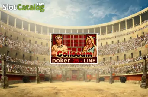 25-Line Coliseum Poker Λογότυπο 25-Line Coliseum Poker Λογότυπο