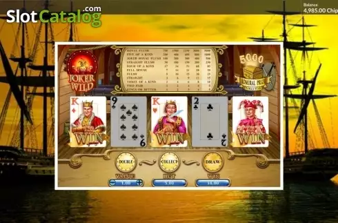 Οθόνη3. Joker Wild (GamesOS) Κουλοχέρης