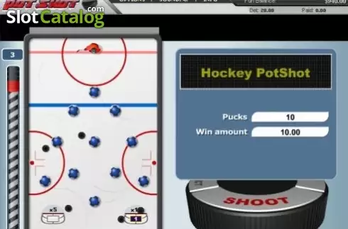Οθόνη2. Hockey Potshot Κουλοχέρης