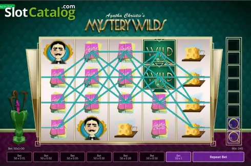 Οθόνη4. Agatha Christie's Mystery Wilds Κουλοχέρης