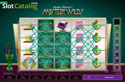 Οθόνη5. Agatha Christie's Mystery Wilds Κουλοχέρης