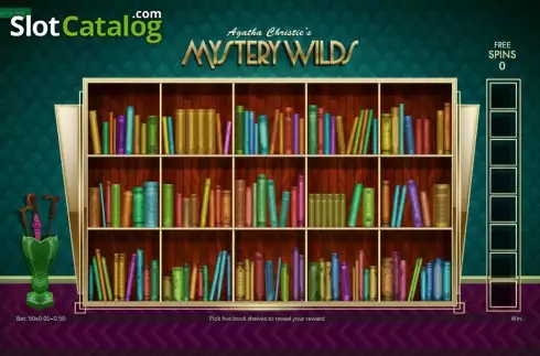 Οθόνη7. Agatha Christie's Mystery Wilds Κουλοχέρης