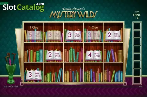 Οθόνη8. Agatha Christie's Mystery Wilds Κουλοχέρης