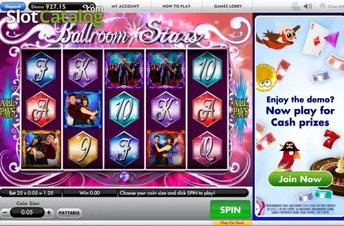 Οθόνη5. Ballroom Stars Κουλοχέρης