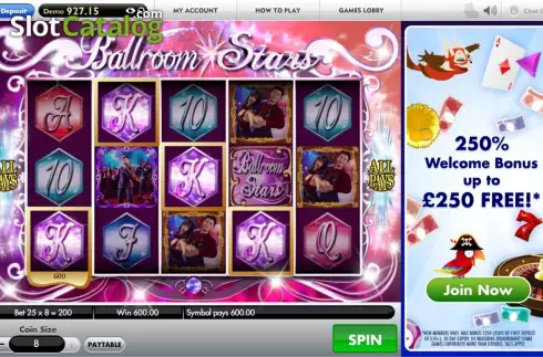 Οθόνη6. Ballroom Stars Κουλοχέρης