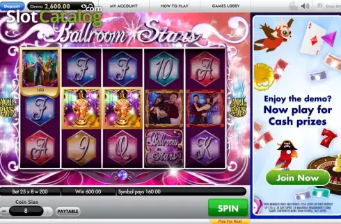 Οθόνη7. Ballroom Stars Κουλοχέρης