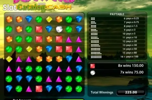 Οθόνη3. Bejeweled Hypercash Κουλοχέρης
