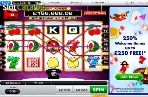 Οθόνη5. Deal or No Deal (Gamesys) Κουλοχέρης 