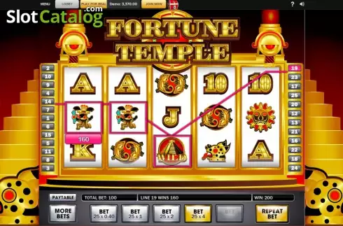 Οθόνη4. Fortune Temple Κουλοχέρης
