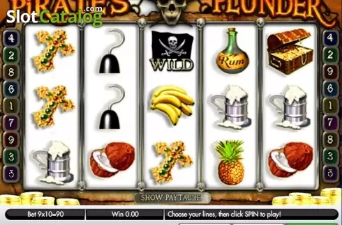 Οθόνη4. Pirate's Plunder (Gamesys) Κουλοχέρης