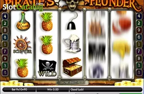Οθόνη5. Pirate's Plunder (Gamesys) Κουλοχέρης
