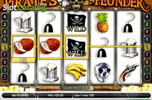 Οθόνη7. Pirate's Plunder (Gamesys) Κουλοχέρης