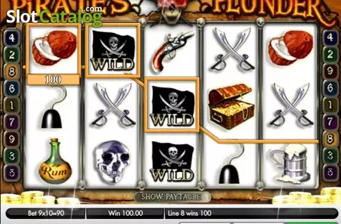 Οθόνη8. Pirate's Plunder (Gamesys) Κουλοχέρης