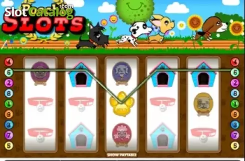 Οθόνη2. Poochie Slots Κουλοχέρης