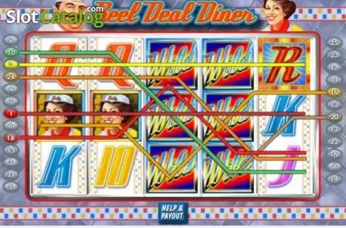 Οθόνη3. Reel Deal Diner Κουλοχέρης