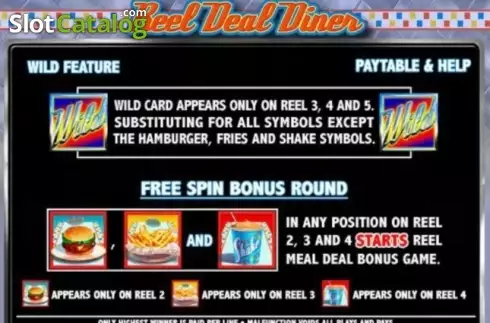 Οθόνη7. Reel Deal Diner Κουλοχέρης