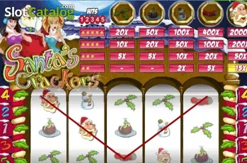 Οθόνη2. Santa's Crackers Κουλοχέρης