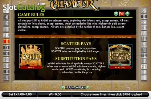 Οθόνη9. Secret of the Pharaoh's Chamber Κουλοχέρης 