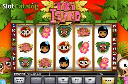Οθόνη2. Tiki Island (Gamesys) Κουλοχέρης