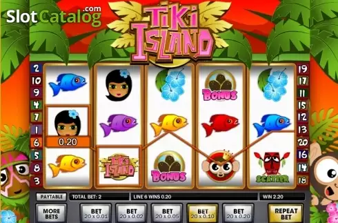 Οθόνη4. Tiki Island (Gamesys) Κουλοχέρης