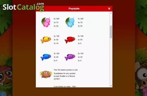 Οθόνη6. Tiki Island (Gamesys) Κουλοχέρης