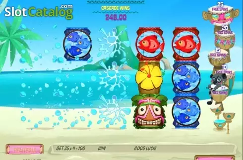 Οθόνη 3. Tiki Totems Κουλοχέρης