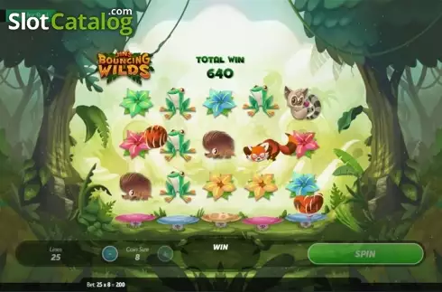 Οθόνη6. Jin's Bouncing Wilds Κουλοχέρης