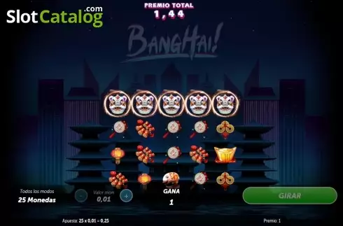 Οθόνη7. BangHai! Κουλοχέρης 