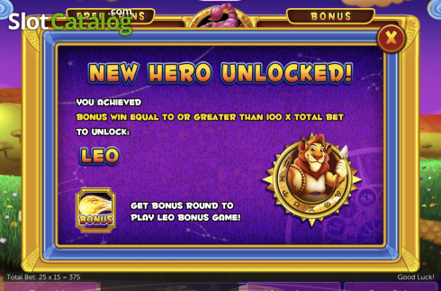 Οθόνη4. Horoscope Heroes Κουλοχέρης