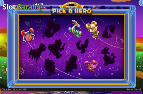 Οθόνη6. Horoscope Heroes Κουλοχέρης