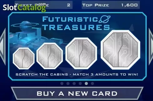 Οθόνη2. Crystal Maze Scratchcard Κουλοχέρης
