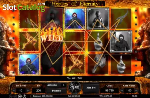 Οθόνη3. Heroes of Eternity Κουλοχέρης