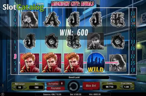 Οθόνη4. Midnight City: Rivals Κουλοχέρης